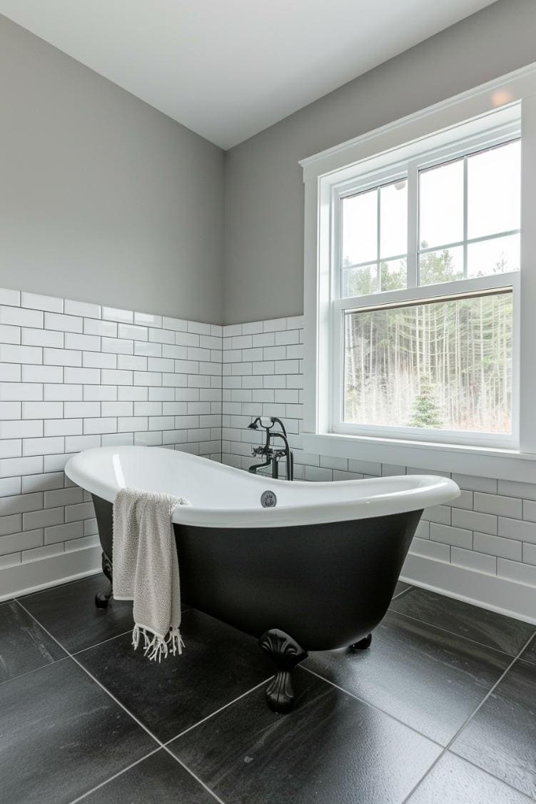 35 Farmhouse Bathroom Tile Ideas for Your Rustic Restroom