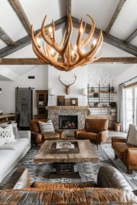 41 Rustic Farmhouse Living Room Ideas for a Cozy Space