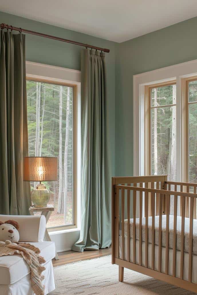 35 Sage Green Nursery for a Soothing Space for Your Baby