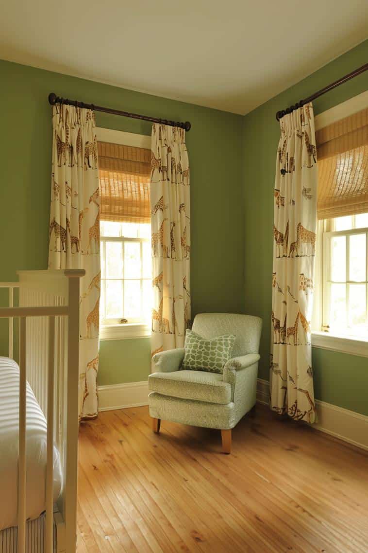 35 Sage Green Nursery for a Soothing Space for Your Baby