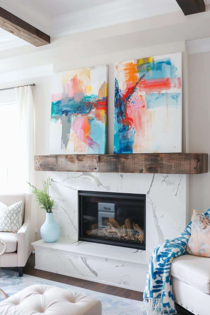 40 Wood Mantel Ideas to Enhance Your Fireplace