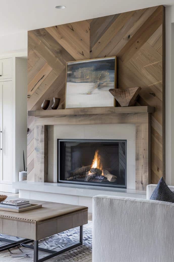 40 Wood Mantel Ideas to Enhance Your Fireplace