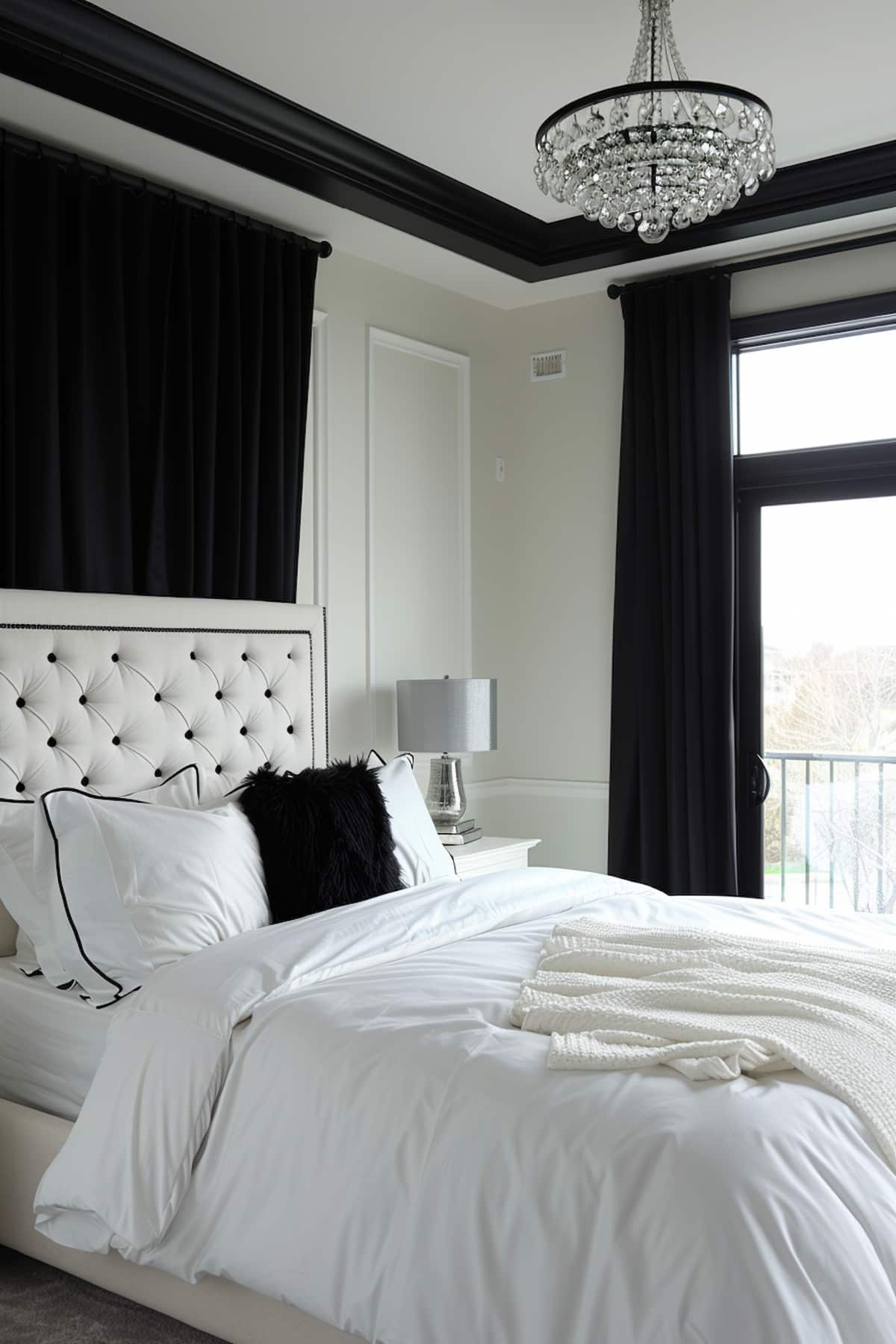 40 Black and White Bedroom Ideas for Monochromatic Inspiration