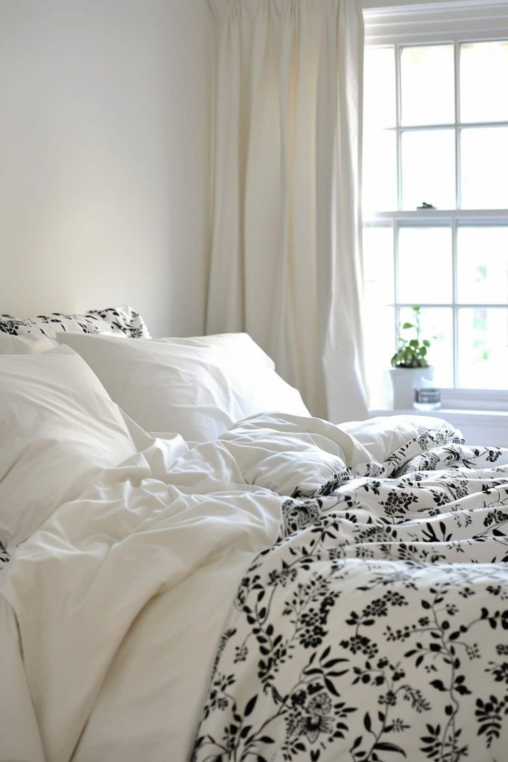 40 Black and White Bedroom Ideas for Monochromatic Inspiration