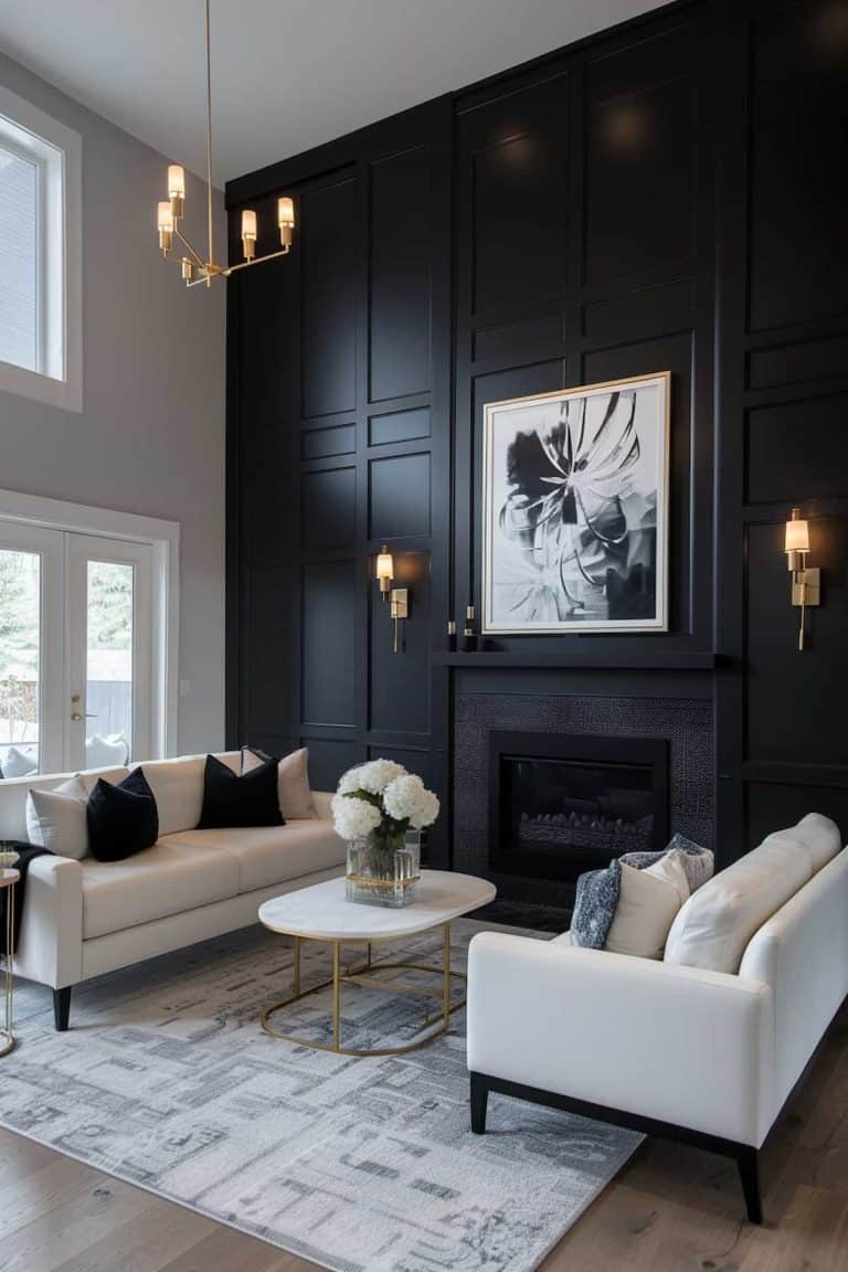 40 Black Living Room Ideas for an Elegant, Sophisticated Space
