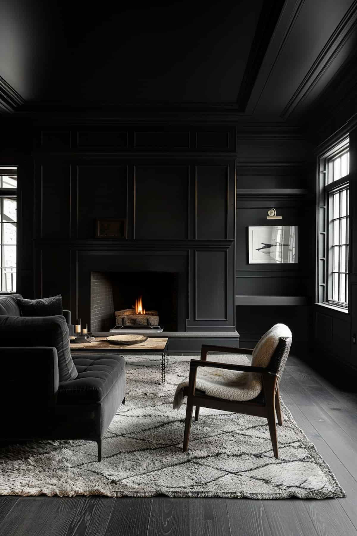 40 Black Living Room Ideas for an Elegant, Sophisticated Space