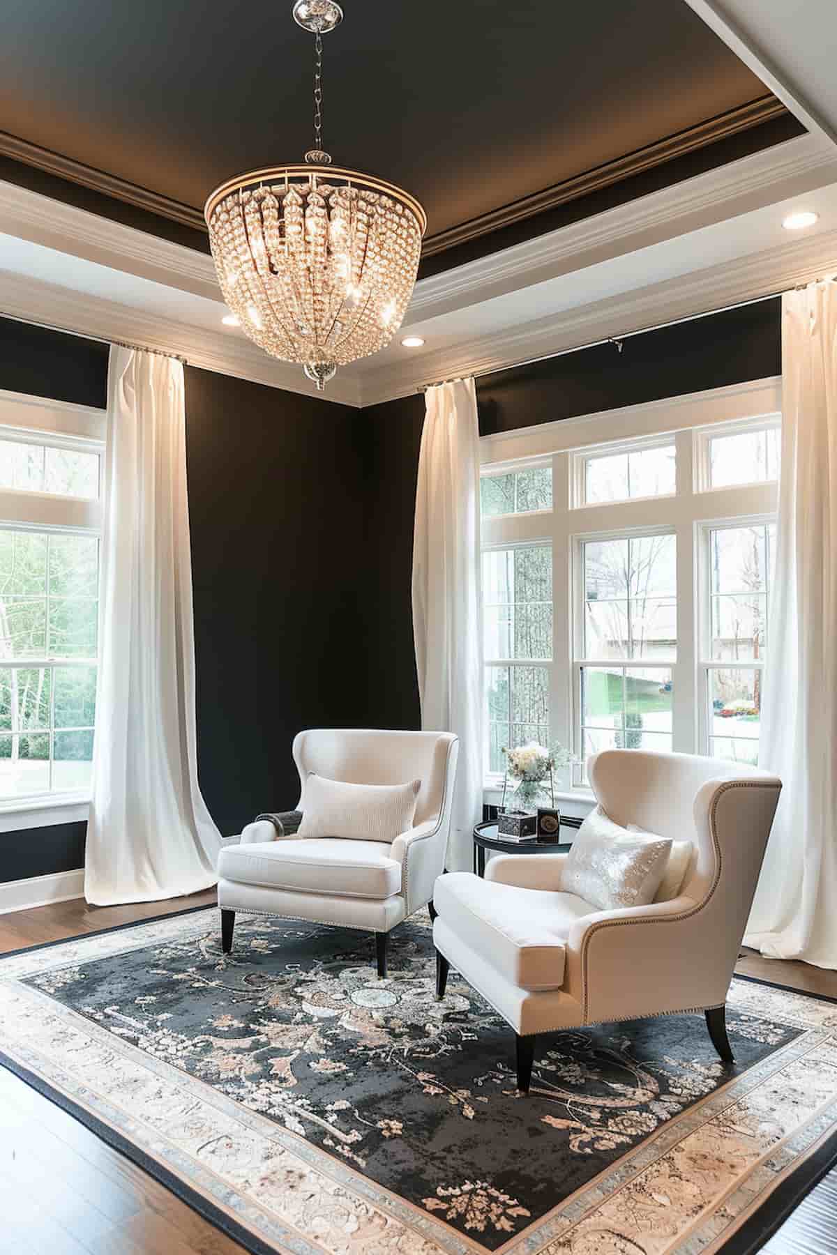 40 Black Living Room Ideas for an Elegant, Sophisticated Space