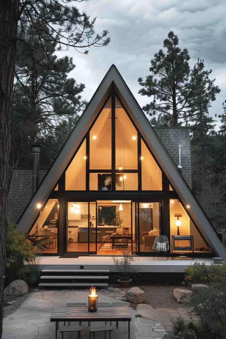 39 Gorgeous Gray Houses With Black Trim