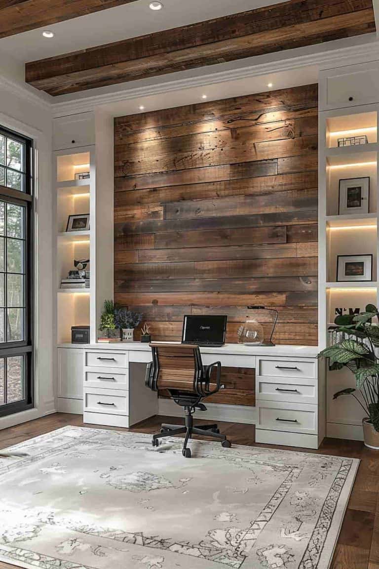 39 Office Accent Walls To Give Your Workspaces Style and Color