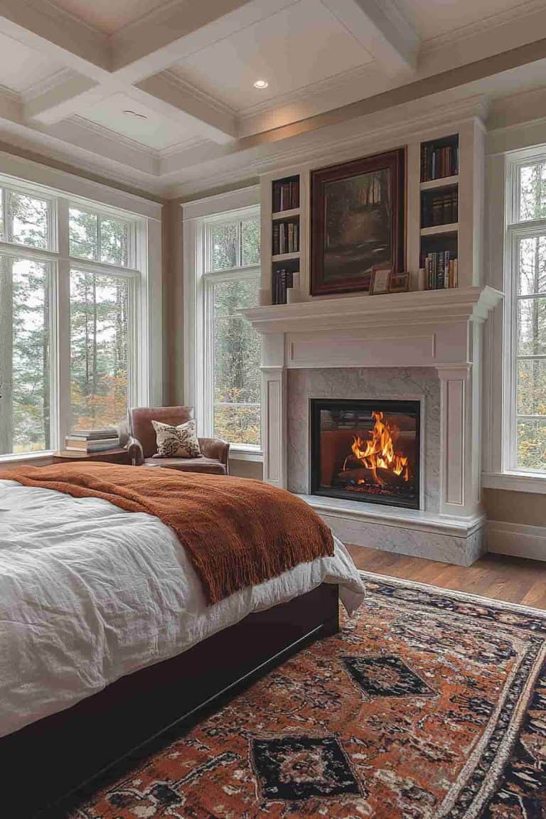 40 Bedroom Fireplace Ideas for a Cozy and Warm Retreat