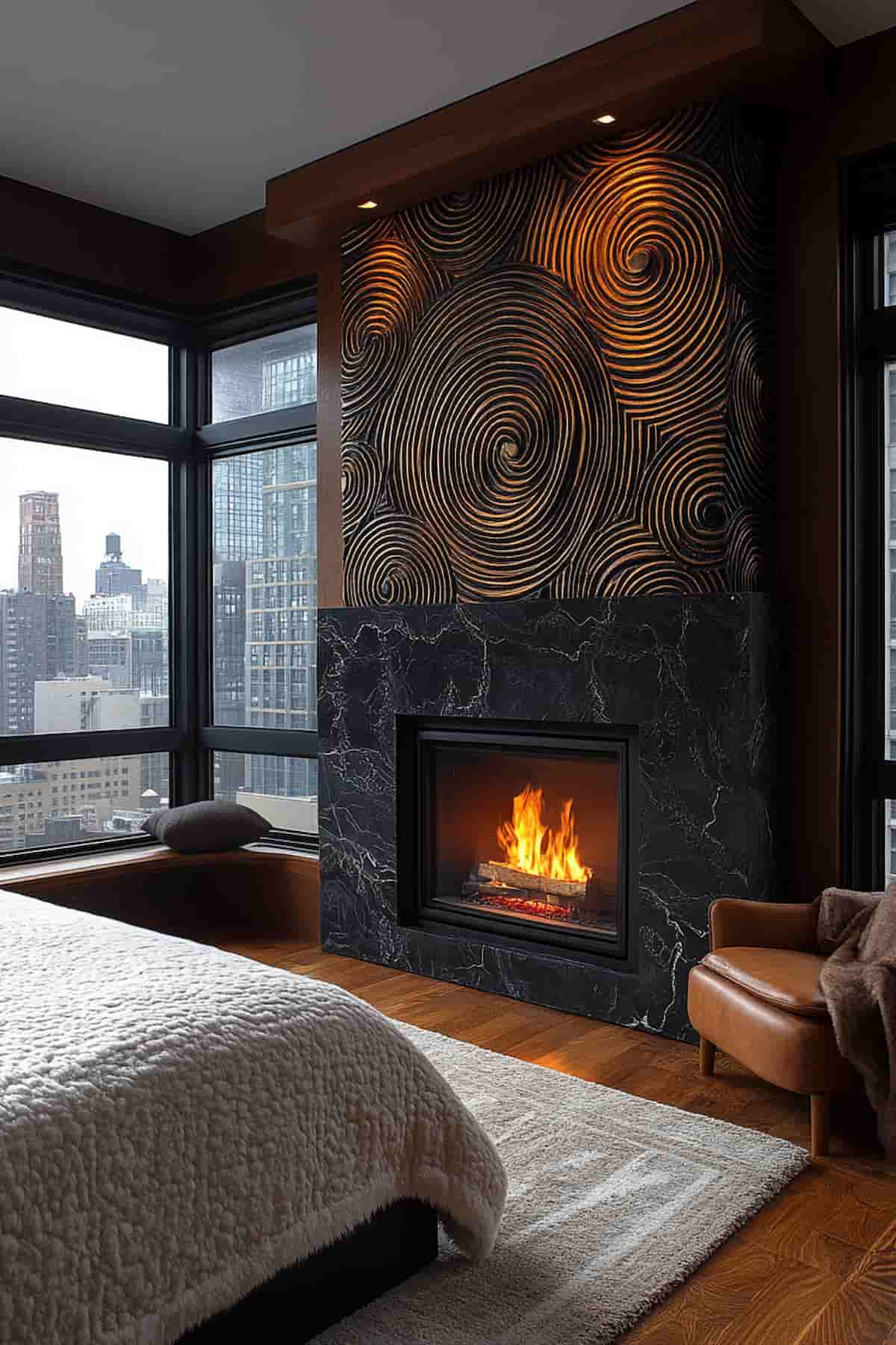 40 Bedroom Fireplace Ideas for a Cozy and Warm Retreat