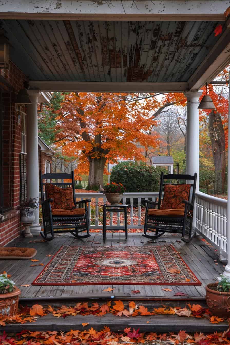 45 Fall Porch Decor Ideas To Liven Up Your Home Entrance