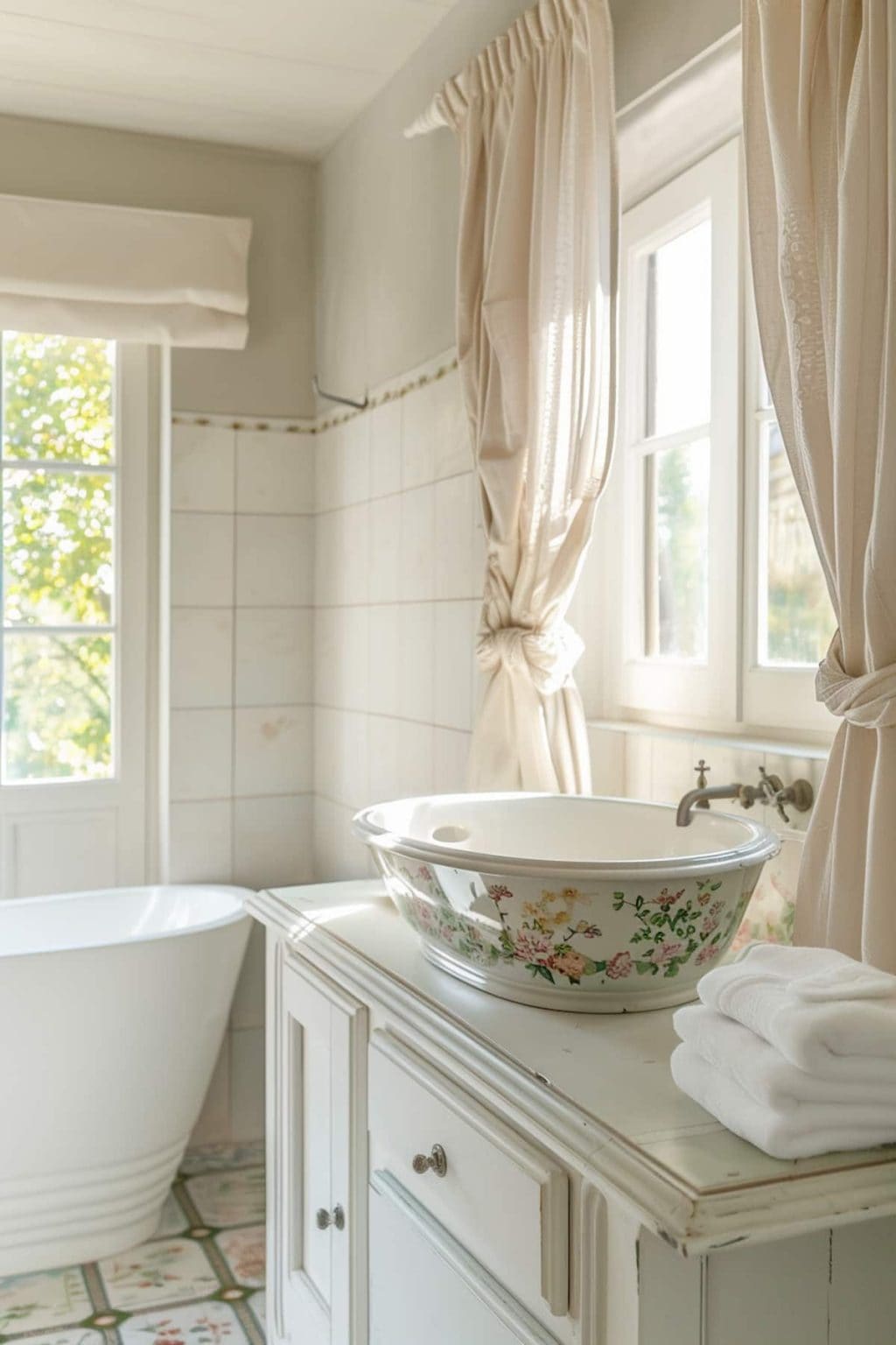 40 French Country Bathroom Ideas To Transform Your Space With Charm
