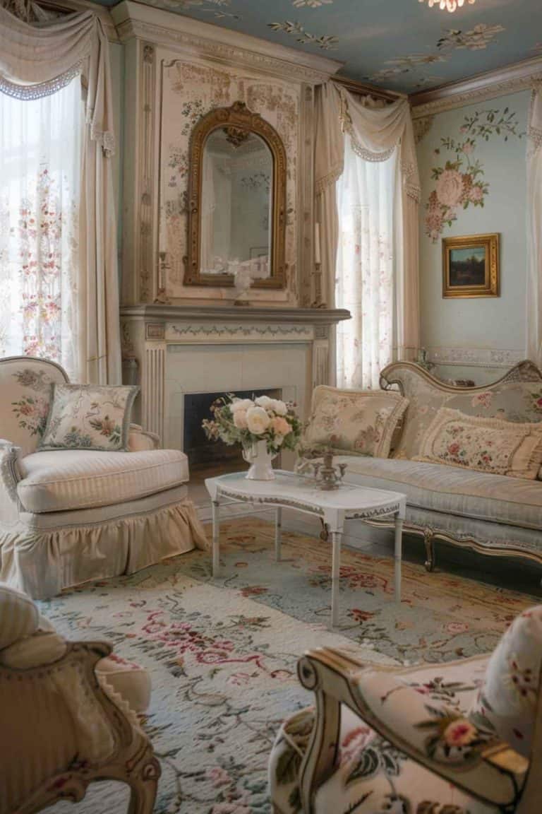 36 French Country Living Room Ideas That Embody Rustic Elegance