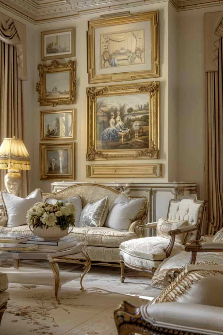 36 French Country Living Room Ideas That Embody Rustic Elegance