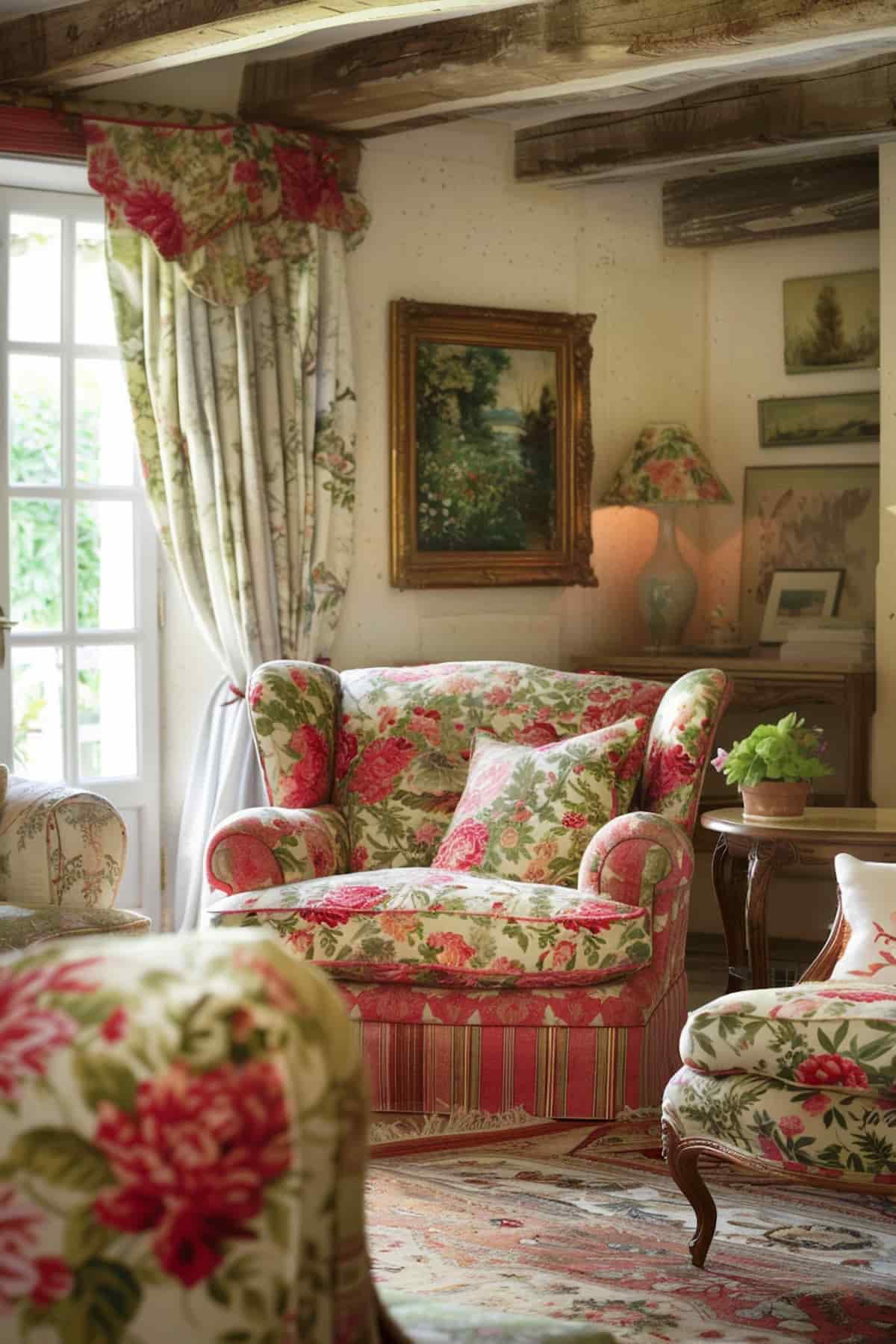36 French Country Living Room Ideas That Embody Rustic Elegance