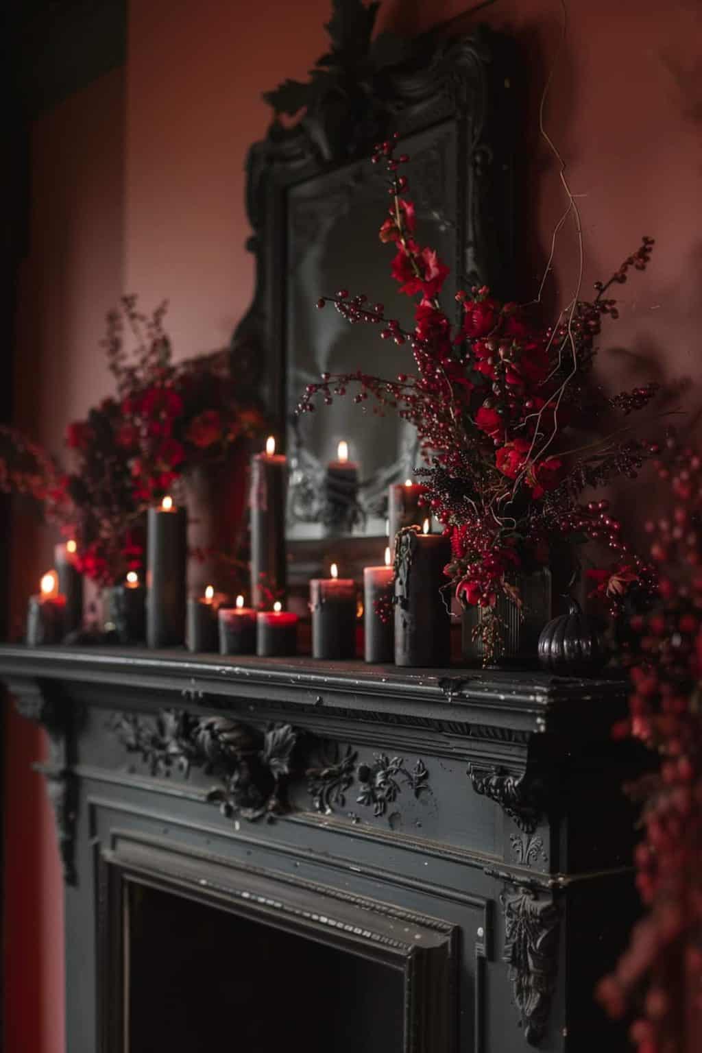39 Halloween Mantel Decor Ideas To Spookify Your Space