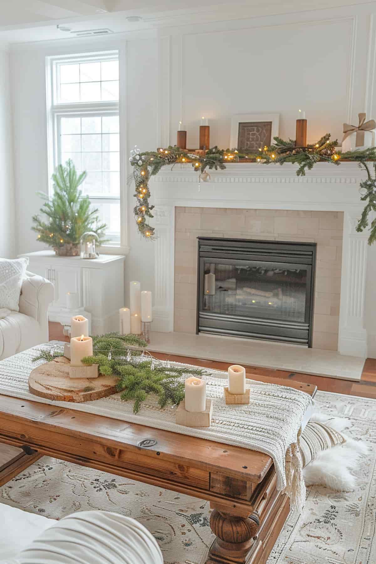 34 Mantel Ideas for Winter: Snowy Decor for Your Hearth
