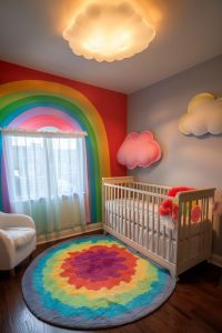 32 Vibrant Rainbow Nursery Ideas To Transform Your Baby's Room