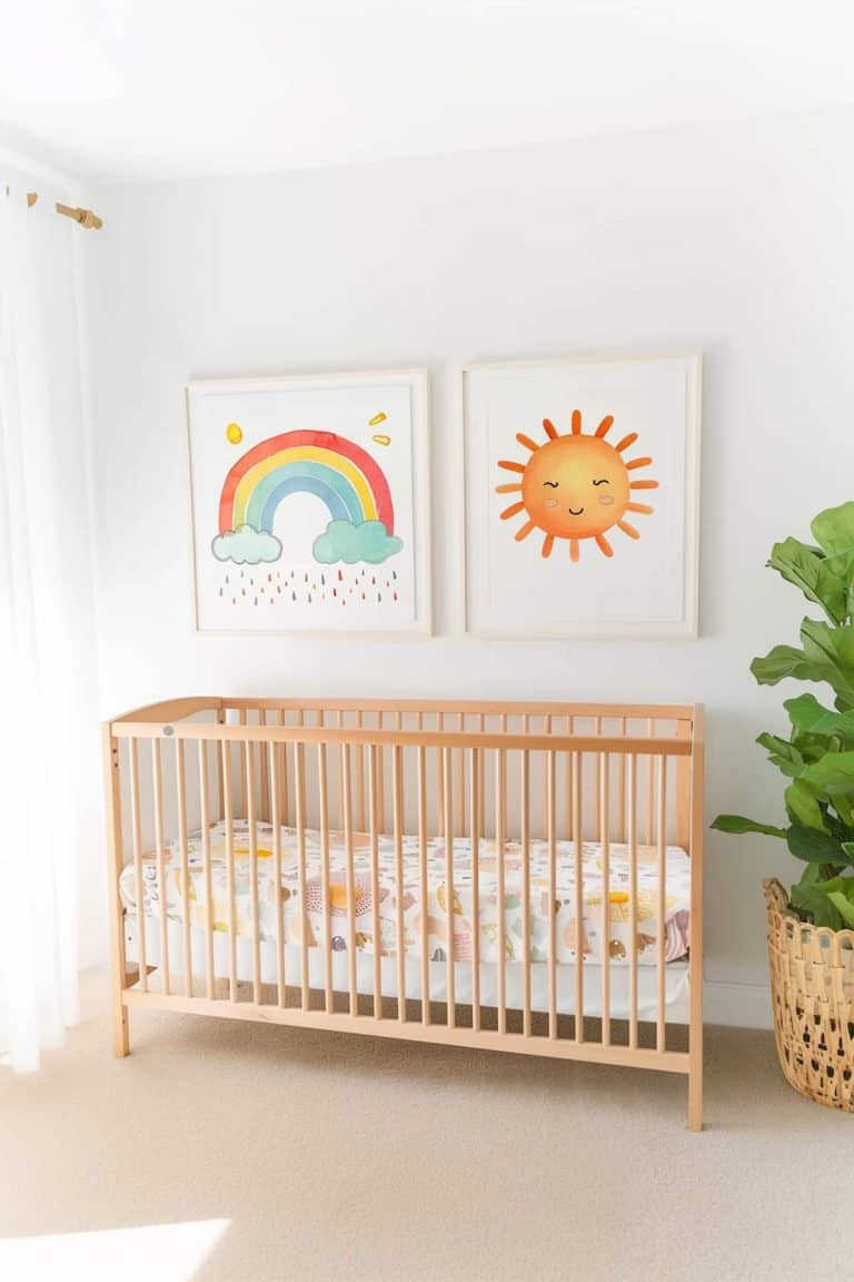 32 Vibrant Rainbow Nursery Ideas To Transform Your Baby's Room