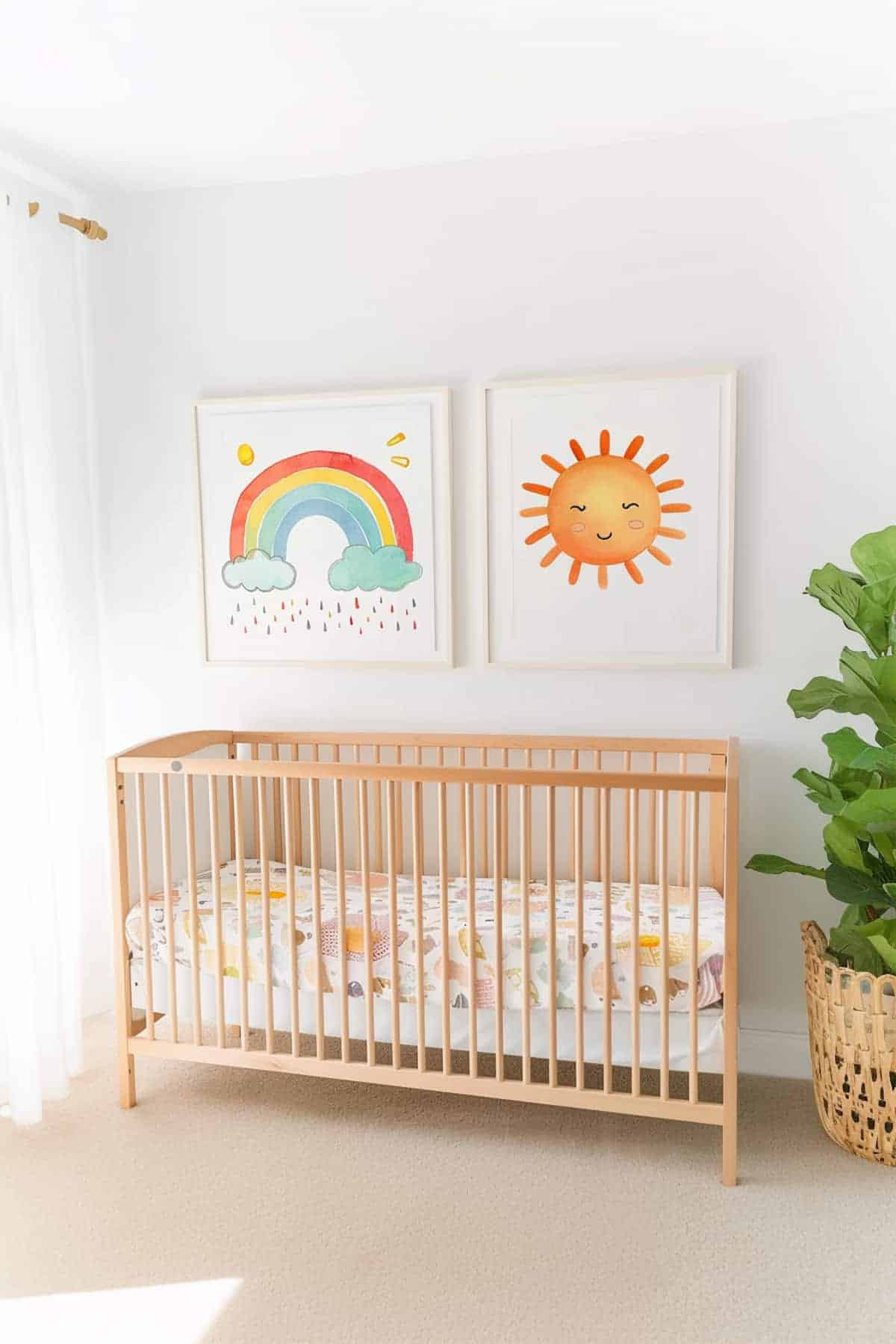 32 Vibrant Rainbow Nursery Ideas To Transform Your Baby's Room