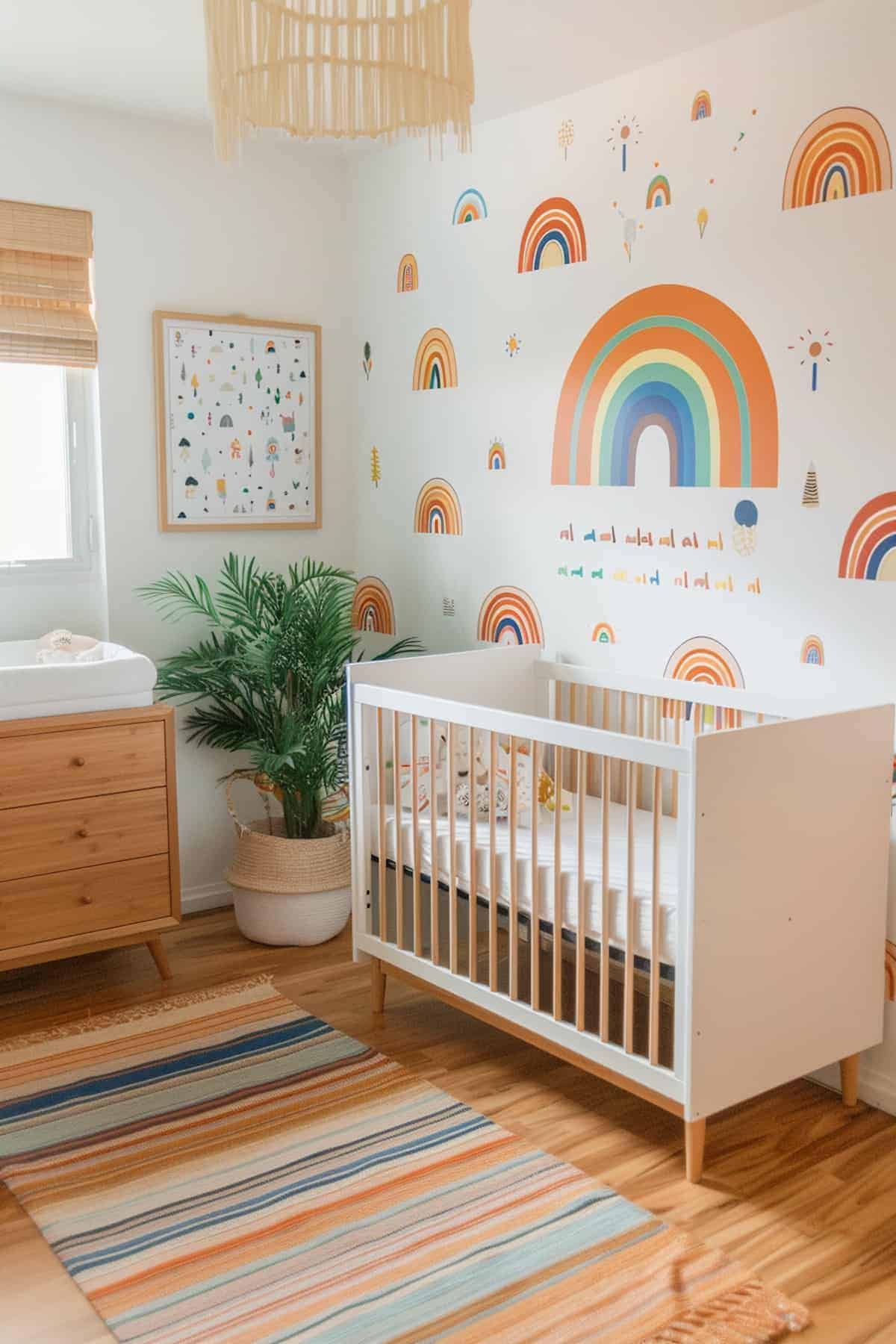 32 Vibrant Rainbow Nursery Ideas To Transform Your Baby's Room