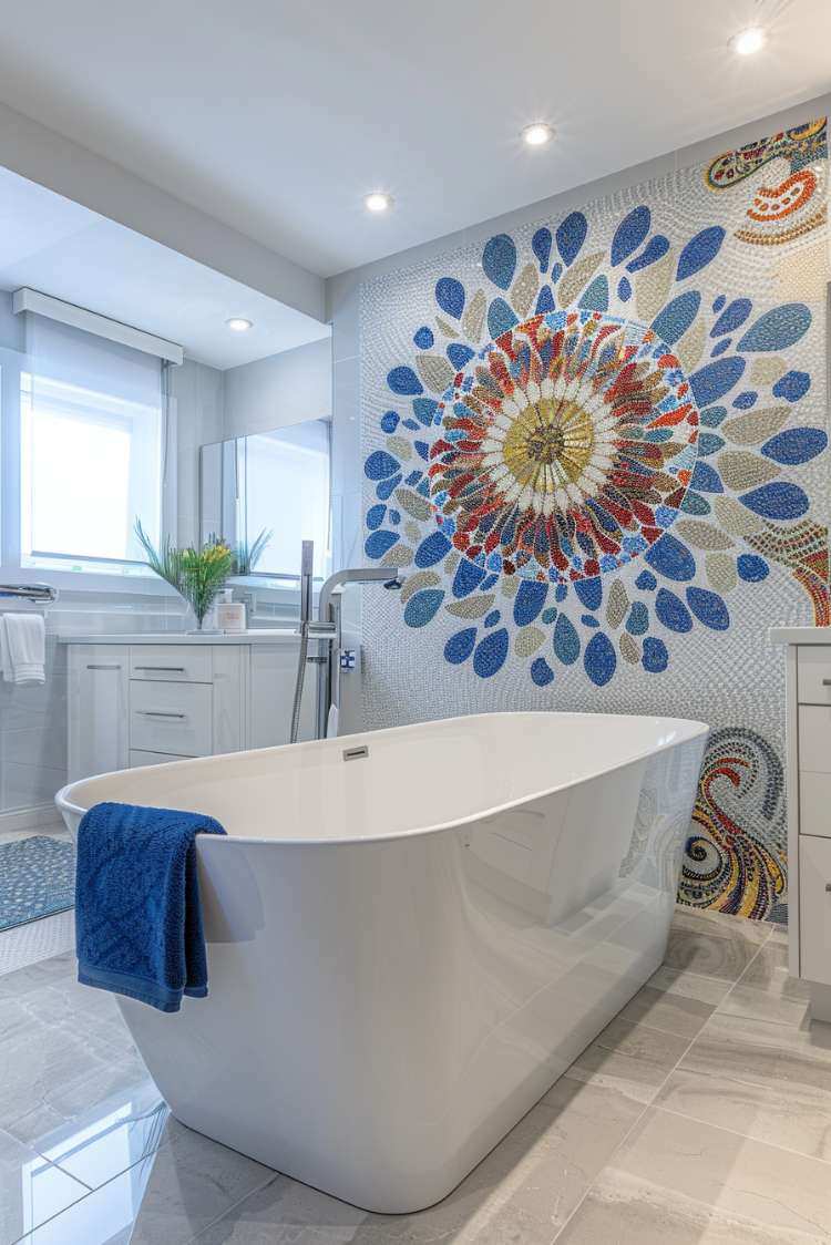 40 Bathroom Accent Wall Ideas to Transform Your Space
