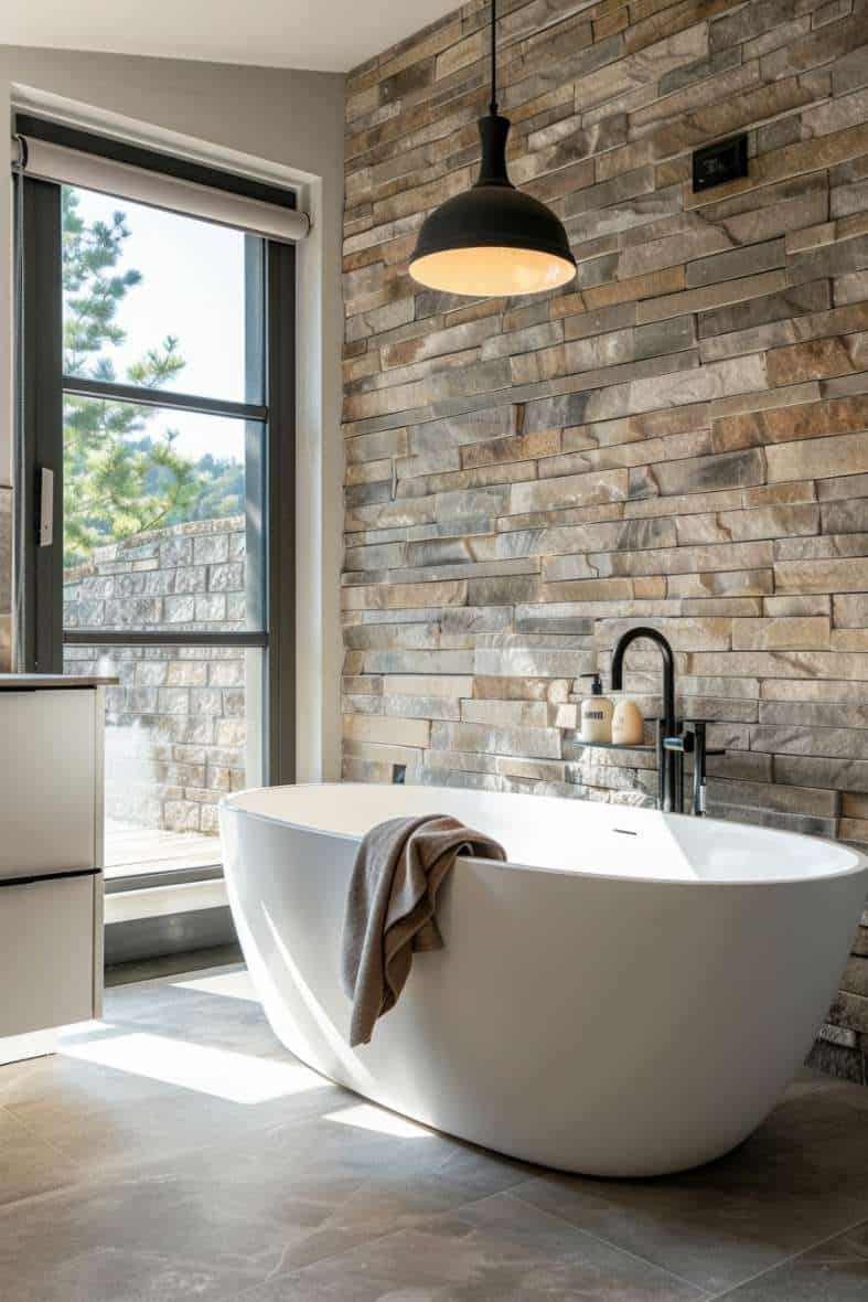 40 Bathroom Accent Wall Ideas to Transform Your Space
