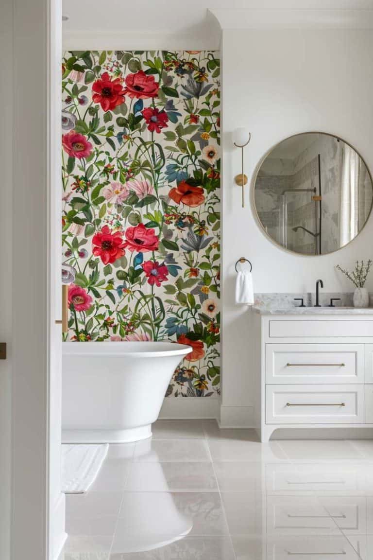 40 Bathroom Accent Wall Ideas to Transform Your Space