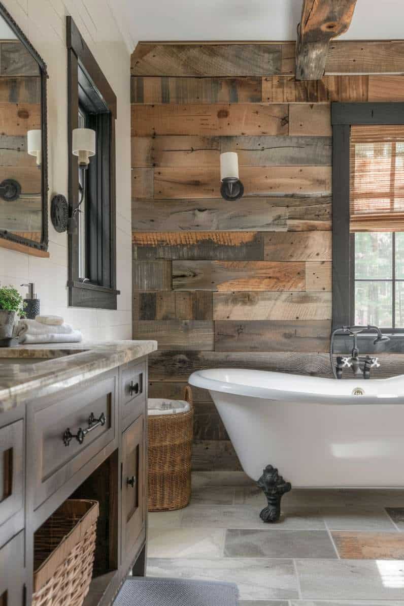 40 Bathroom Accent Wall Ideas to Transform Your Space