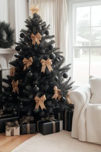 25 Black Christmas Tree Decorations: Stylish Ideas To Try