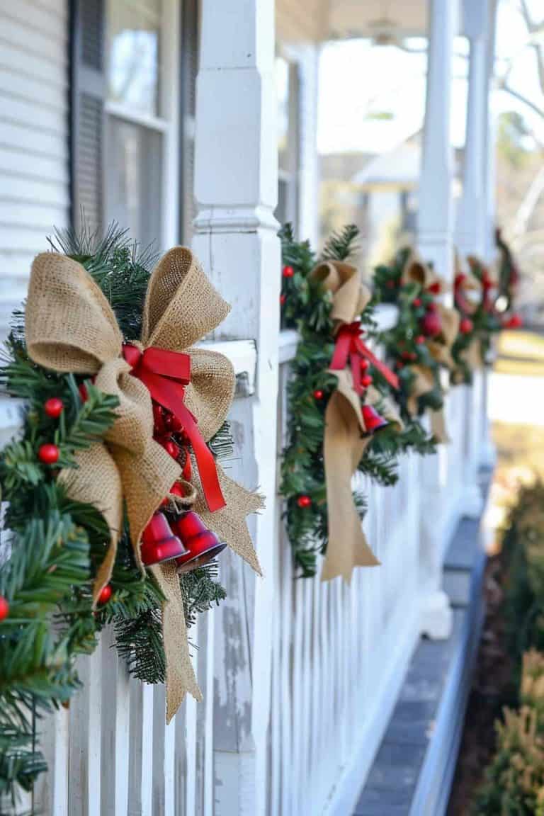 40 Christmas Front Porch Decor Ideas for a Festive Welcome