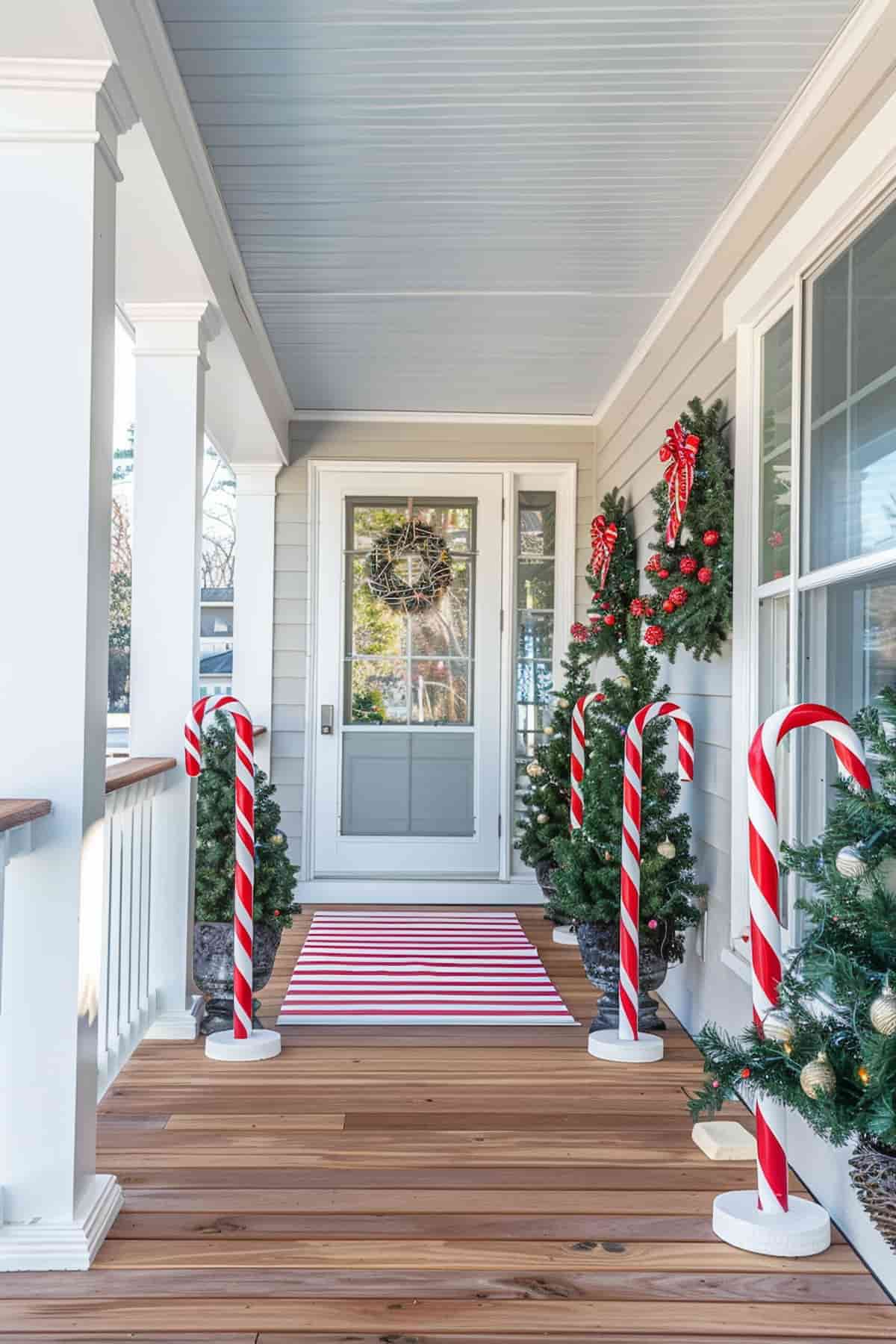 40 Christmas Front Porch Decor Ideas for a Festive Welcome