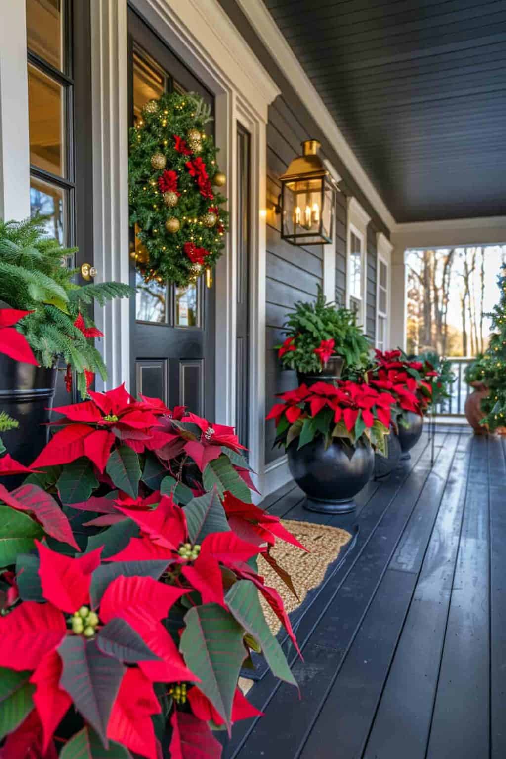 40 Christmas Front Porch Decor Ideas for a Festive Welcome