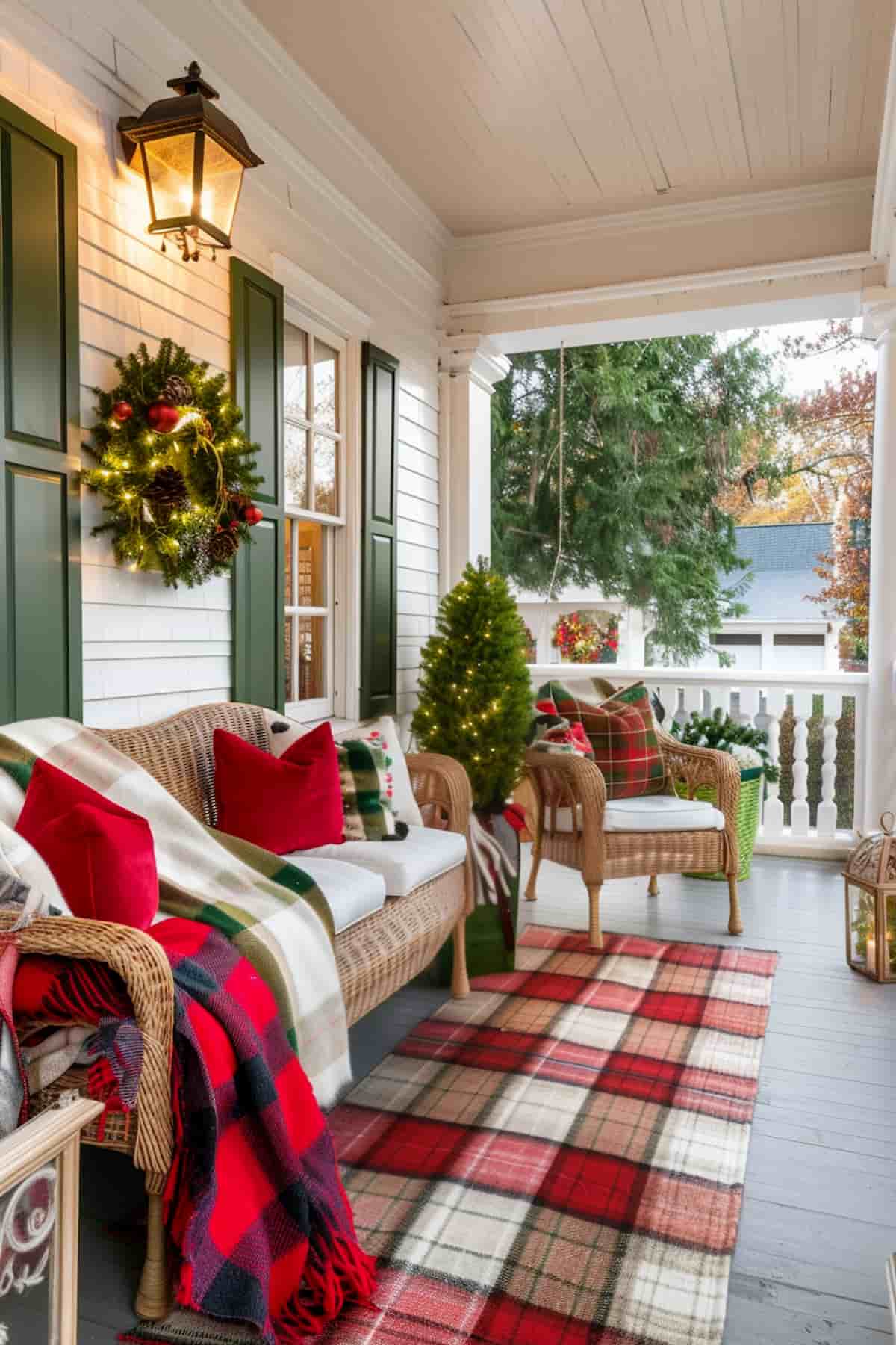 40 Christmas Front Porch Decor Ideas for a Festive Welcome