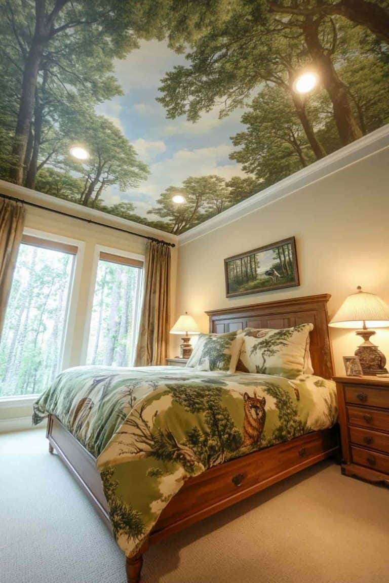 40 Forest-Themed Bedroom Ideas for a Woodland Sanctuary