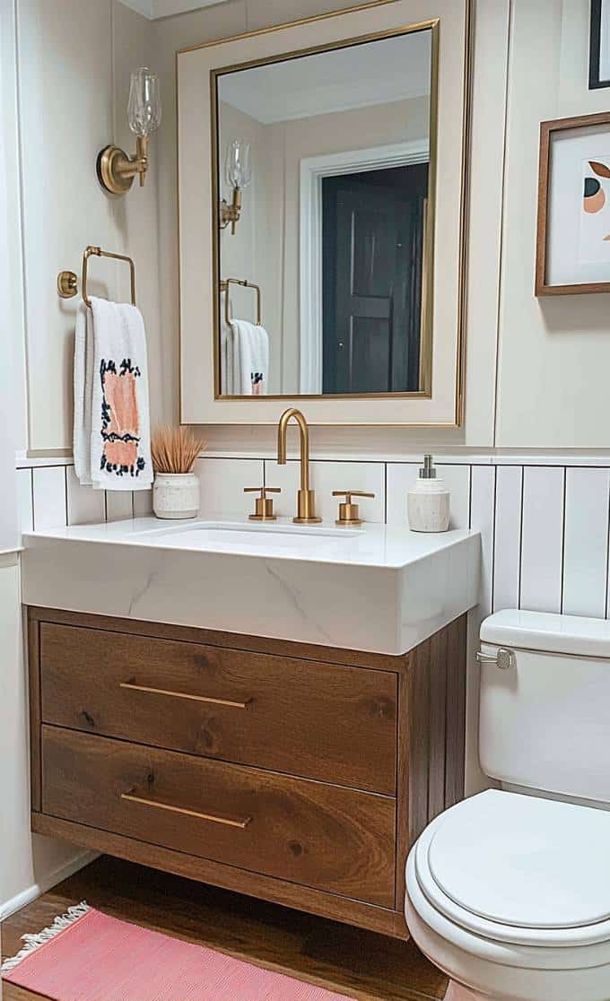 39 Half Bath Bathroom Ideas: Maximizing Your Small Space