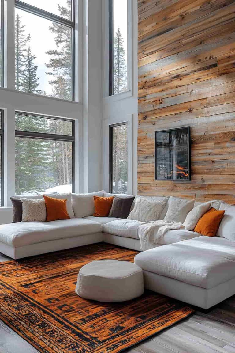 40 Living Room Accent Wall Ideas To Give Your Room Style