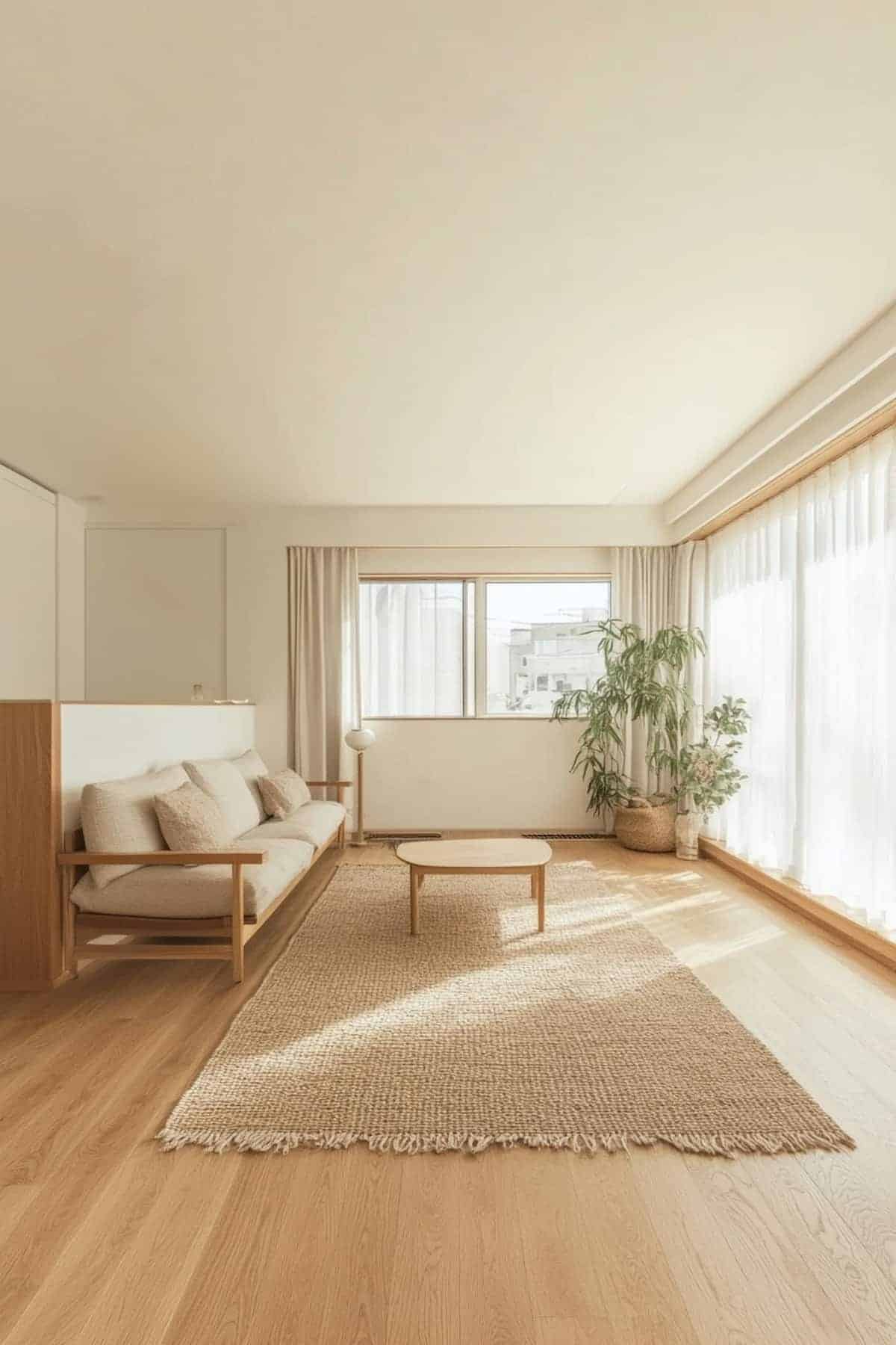 Stunning Simple Minimalist Living Room Design Ideas image