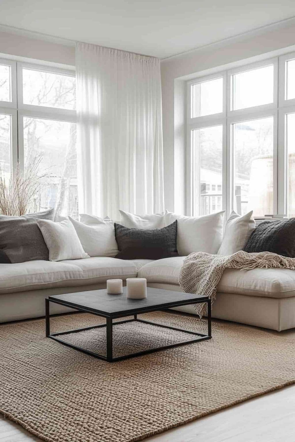 Picture of 40 Scandinavian Living Room Ideas for Cozy Minimalism