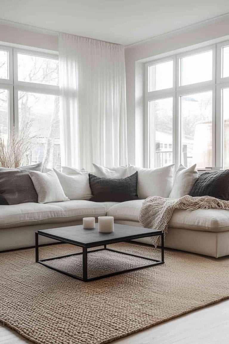 Picture of 40 Scandinavian Living Room Ideas for Cozy Minimalism