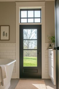 30 Farmhouse Black Interior Doors To Elevate Your Home With Elegance