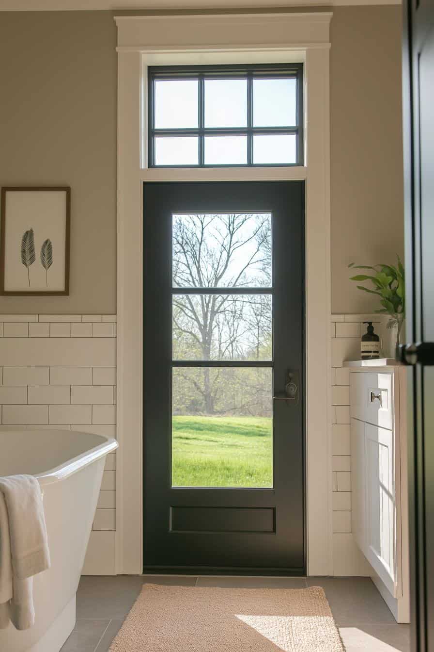 30 Farmhouse Black Interior Doors To Elevate Your Home With Elegance
