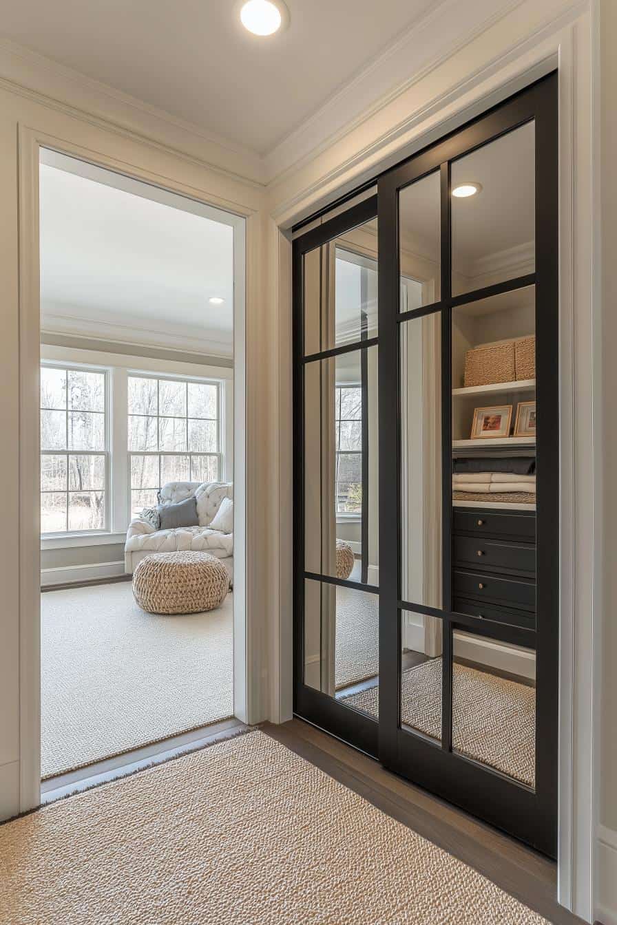 30 Farmhouse Black Interior Doors To Elevate Your Home With Elegance
