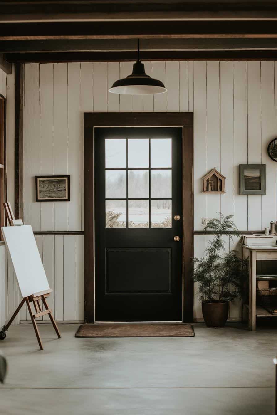 30 Farmhouse Black Interior Doors To Elevate Your Home With Elegance