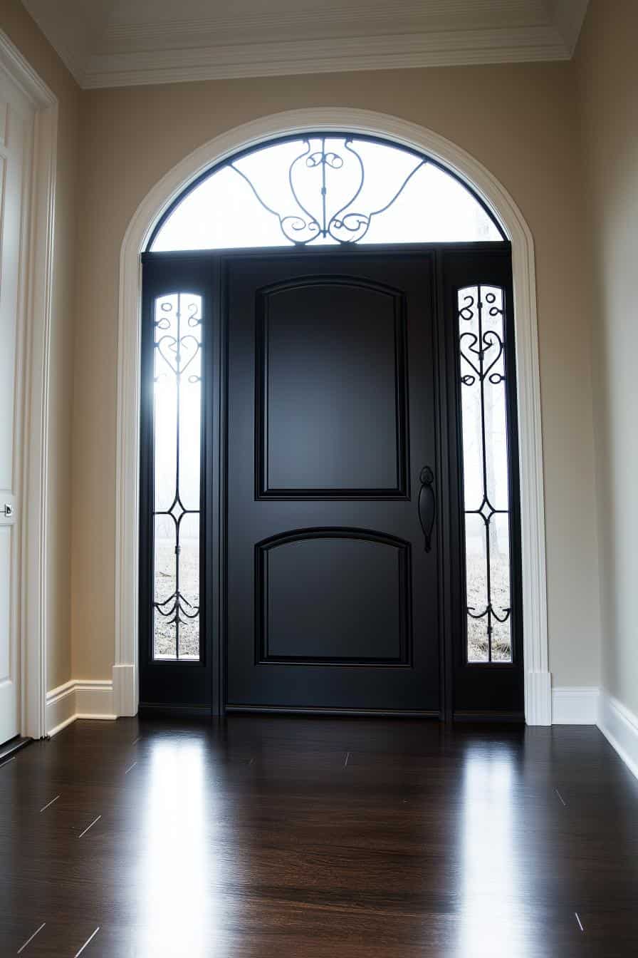 30 Farmhouse Black Interior Doors To Elevate Your Home With Elegance