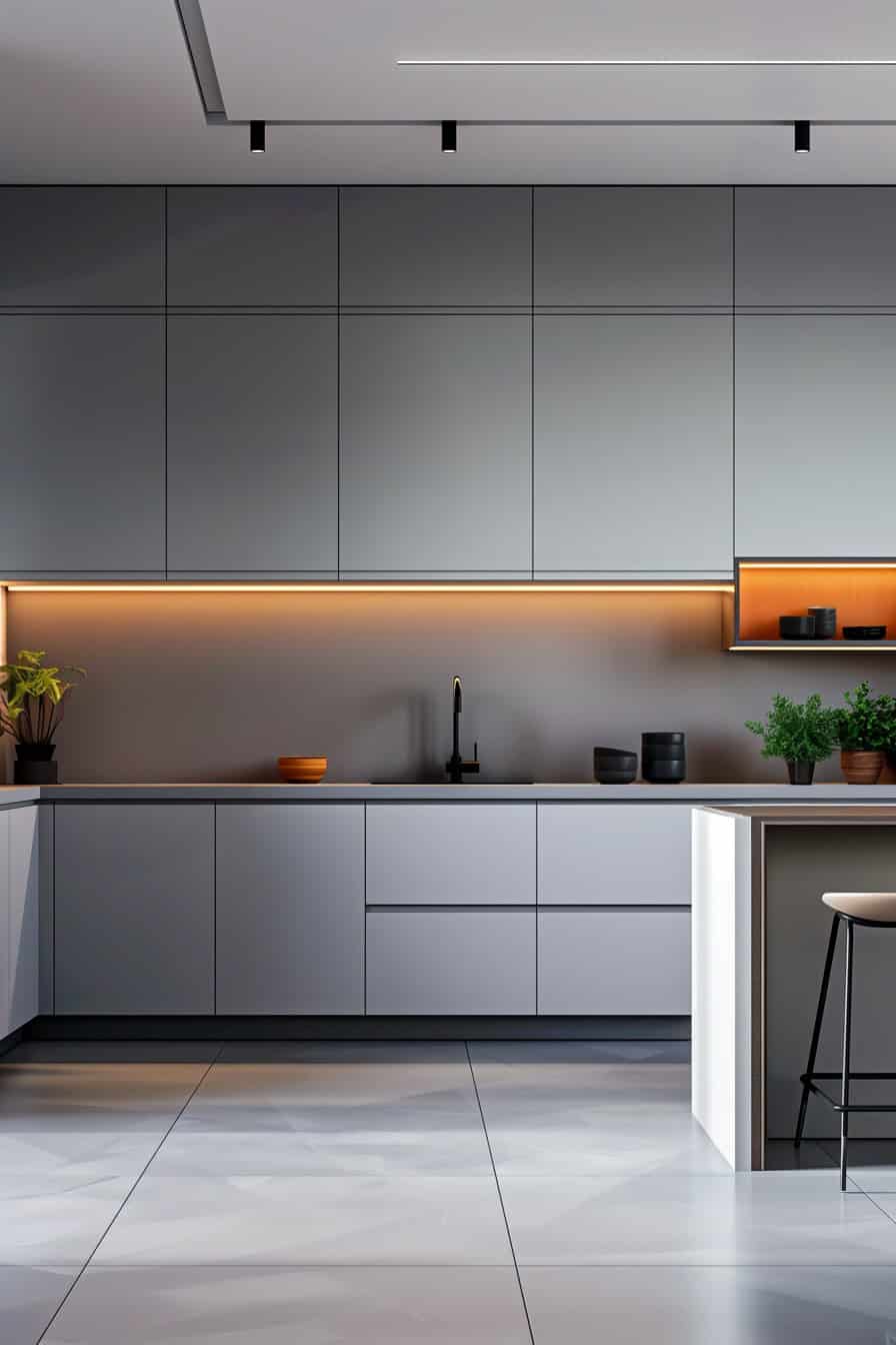 43 Chic Gray Kitchen Ideas That Are Anything But Boring