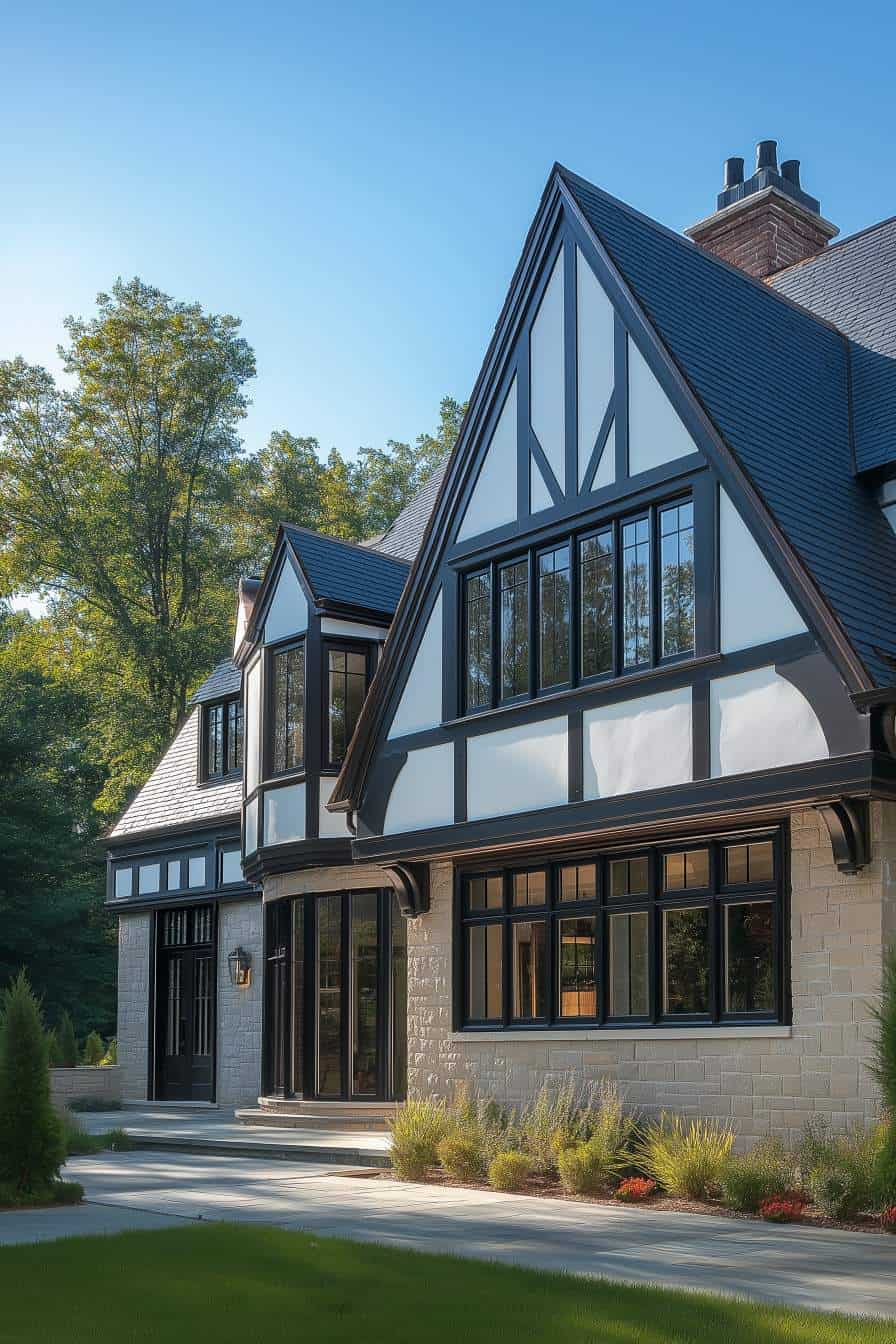 30 Modern Tudor Homes Historical Charm in Today's Tastes
