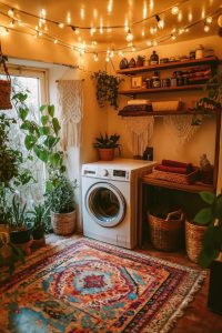 35 Boho Laundry Room Ideas: Stylish and Functional Designs