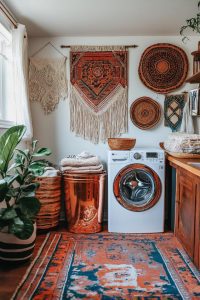 35 Boho Laundry Room Ideas: Stylish and Functional Designs